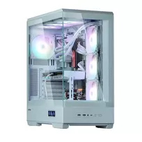 tower fan - Kompiuterio korpusas Zalman P50 DS, balta - 2 nuotrauka