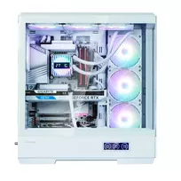 tower fan - Kompiuterio korpusas Zalman P50 DS, balta - 4 nuotrauka