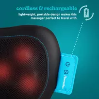 homedics - Homedics SP-50H Shiatsu pagalvė su šiluma - 2 nuotrauka