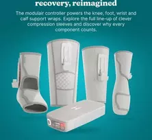 knee wrap - Kompresinis masažuoklis Homedics SR-CMXKE10HBND, pilka - 3 nuotrauka