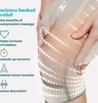 knee wrap - Kompresinis masažuoklis Homedics SR-CMXKE10HBND, pilka - 6 nuotrauka