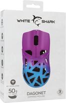 melyna pele - White Shark GM-5019 Dagonet Wireless Mėlyna/Violetinė (Blue/Purple) - 2 nuotrauka