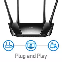 2 2 5 - PRIEIGOS TAŠKAS 4G LTE +ROUTER CUDY-LT400 2.4 GHz, 5 GHz, 300 Mbps - 2 nuotrauka