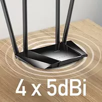 2 2 5 - PRIEIGOS TAŠKAS 4G LTE +ROUTER CUDY-LT400 2.4 GHz, 5 GHz, 300 Mbps - 3 nuotrauka