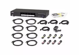 kvm switch usb - Aten CS1944DP 4-Port USB 3.0 4K DisplayPort Dual Display KVMP Switch - 2 nuotrauka