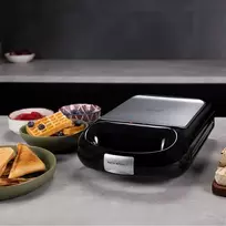 sandwich maker - Cecotec Rock'nToast Family 3in1 Juodas (Black) - 2 nuotrauka