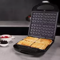 sandwich maker - Cecotec Rock'nToast Family 3in1 Juodas (Black) - 3 nuotrauka