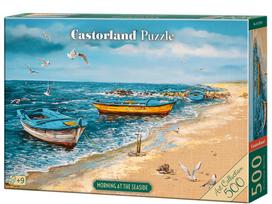 puzzle castorland - Castorland Morning at the Seaside B-53919, 500 det. - 2 nuotrauka
