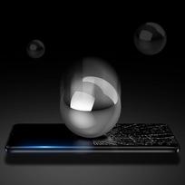 withings vision - Dux Ducis 9D Tempered Glass Vivo Y16 | Y02s full screen with frame black (case friendly) - 7 nuotrauka