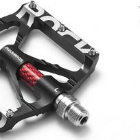 dviracio rockbros - Rockbros 37213071001 Aliuminio lydinio dviračio pedalų rinkinys - Juodas (Black) - 4 nuotrauka