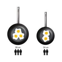 anglies plieno skottsberg keptuve - Skottsberg Wok 532662, 28 cm, anglies plienas - 3 nuotrauka