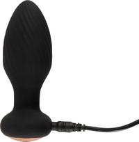 butt plug - Analinis kaištis Anos Rotating Butt Plug, juodas - 3 nuotrauka