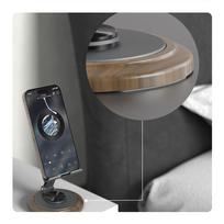 0 laipsniu laikiklis - Dudao F17M 360° metalinis telefono stovas - Pilkas (Gray) - 4 nuotrauka