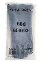 kamado zyle priedai - Zyle Kamado Karščiui atsparios pirštinės ZY247GL Pilkos (Grey) - 2 nuotrauka