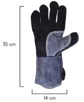 kamado zyle priedai - Zyle Kamado Karščiui atsparios pirštinės ZY247GL Pilkos (Grey) - 3 nuotrauka