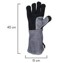 kamado zyle priedai - Karščiui atsparios pirštinės Zyle Kamado ZY245GL, pilkos (Gray) - 3 nuotrauka