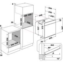 whirlpool orkaite - Whirlpool WOI4S8CM1SXA - 2 nuotrauka