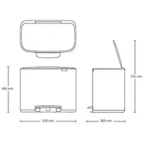 hp wireless keyboard - HP 720 Daugiafunkcinė Belaidė Klaviatūra ir Pelė Komplektas (Multi Rechargeable Combo) - 7 nuotrauka