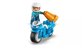 lego police - LEGO DUPLO Town Mėlyna motocykl policyjny 10471 - 6 nuotrauka