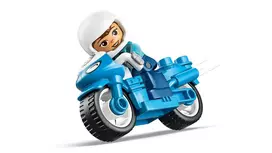 lego police - LEGO DUPLO Town Mėlyna motocykl policyjny 10471 - 7 nuotrauka