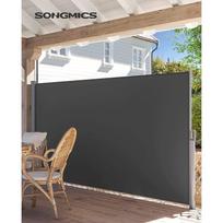 pakabos - Songmics Šoninė markizė 200 x 350 cm antracito spalvos - 2 nuotrauka