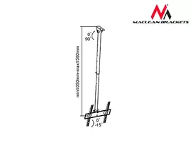 55 samsung tv - Maclean MC-631 - 5 nuotrauka