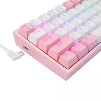redragon fizz k617 - Redragon K617 Fizz RGB (baltas/pink) - 4 nuotrauka