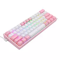 redragon fizz k617 - Redragon K617 Fizz RGB (baltas/pink) - 6 nuotrauka