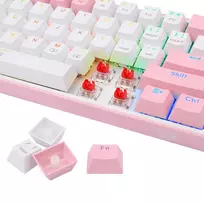 redragon fizz k617 - Redragon K617 Fizz RGB (baltas/pink) - 7 nuotrauka