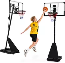 krepsinio stovas - Krepšinio stovas MovePro, 305 cm, Juodas (Black) - 1 nuotrauka