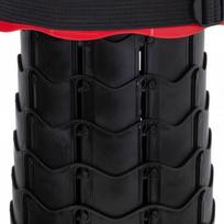 taburetes ir - Sulankstoma turistinė kėdė Telescopic, juoda/raudona (Black/Red) - 7 nuotrauka