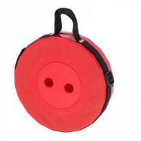 taburetes ir - Sulankstoma turistinė kėdė Telescopic, juoda/raudona (Black/Red) - 8 nuotrauka