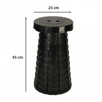 sulankstomos kedes - Sulankstoma kėdė Ikonka, juoda (Black) - 3 nuotrauka
