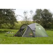 palapine 3 - Coleman Darwin 3 Plus, 3 asmenų kupolinė palapinė, žalia/pilka (Green/Gray) - 8 nuotrauka