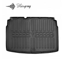 dalys golfo - Guminis bagažinės kilimėlis Volkswagen Golf V (hatchback, lower boot) 2003-2008 - 1 nuotrauka