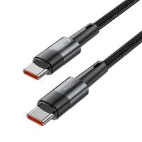 usb cable 5a usb c to usb c - Tech-Protect UltraBoost USB-C to USB-C PD 100W 5A 0.25m Pilkas (Gray) - 6 nuotrauka