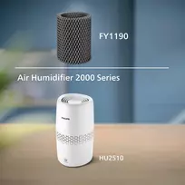 oro drekintuvo filtras - Filtras drėkintuvui Philips FY1190/30 - 4 nuotrauka