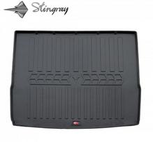 Guminis bagažinės kilimėlis FORD Focus II C307 2004-2011 (universal) black /6007061