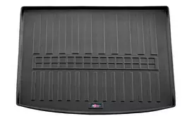 Guminis bagažinės kilimėlis SKODA Kodiaq 2016-&gt, (5 seats) black /6020031