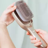 sepetys galvos masazuoklis - Galvos masažuoklis Cecotec HairCare Revitalize, šampano - 2 nuotrauka