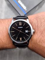 casio mtp v002 - CASIO MTP-V002L-1B3 Juodas (Black) - 4 nuotrauka