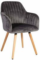 Valgomojo kėdė Home4you Ariel Grey, 1 vnt.