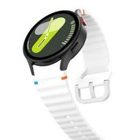 watch 4 - Tech-Protect watch strap Silicone Sport Samsung Galaxy Watch4/5/5 Pro/6/7/FE, white | 5906302313396 - 4 nuotrauka