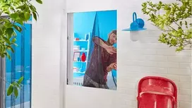 nuo uodu langu tinklelis - Apsauginis tinklelis langams nuo vabzdžių TESA COMFORT juodas 1,3mx1,5m - 2 nuotrauka