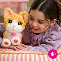 interaktyvus kates zaislas - Hasbro FURREAL Interaktyvi letenėlėmis minkanti katytė Bella (ruda) - 5 nuotrauka