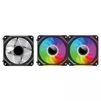 case fans 120mm - Redragon GC-F012 120mm 3-pack Case Fan - 2 nuotrauka