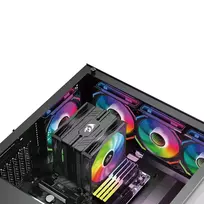case fans 120mm - Redragon GC-F012 120mm 3-pack Case Fan - 4 nuotrauka