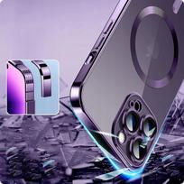 iphone telefonai - Mob. tel. Dėklas Tech-Protect case MagShine MagSafe Apple iPhone 15, black - 5 nuotrauka