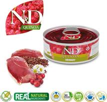 farmina n d - Šlapias kačių maistas Farmina N&D Quinoa Urinary, 0.08 kg - 2 nuotrauka