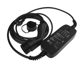 elektromobil stotele - Green Cell EV16 Įkrovimo stotelė 3,6 kW, 10/16 A, 6,5 m, Juoda (Black) - 4 nuotrauka